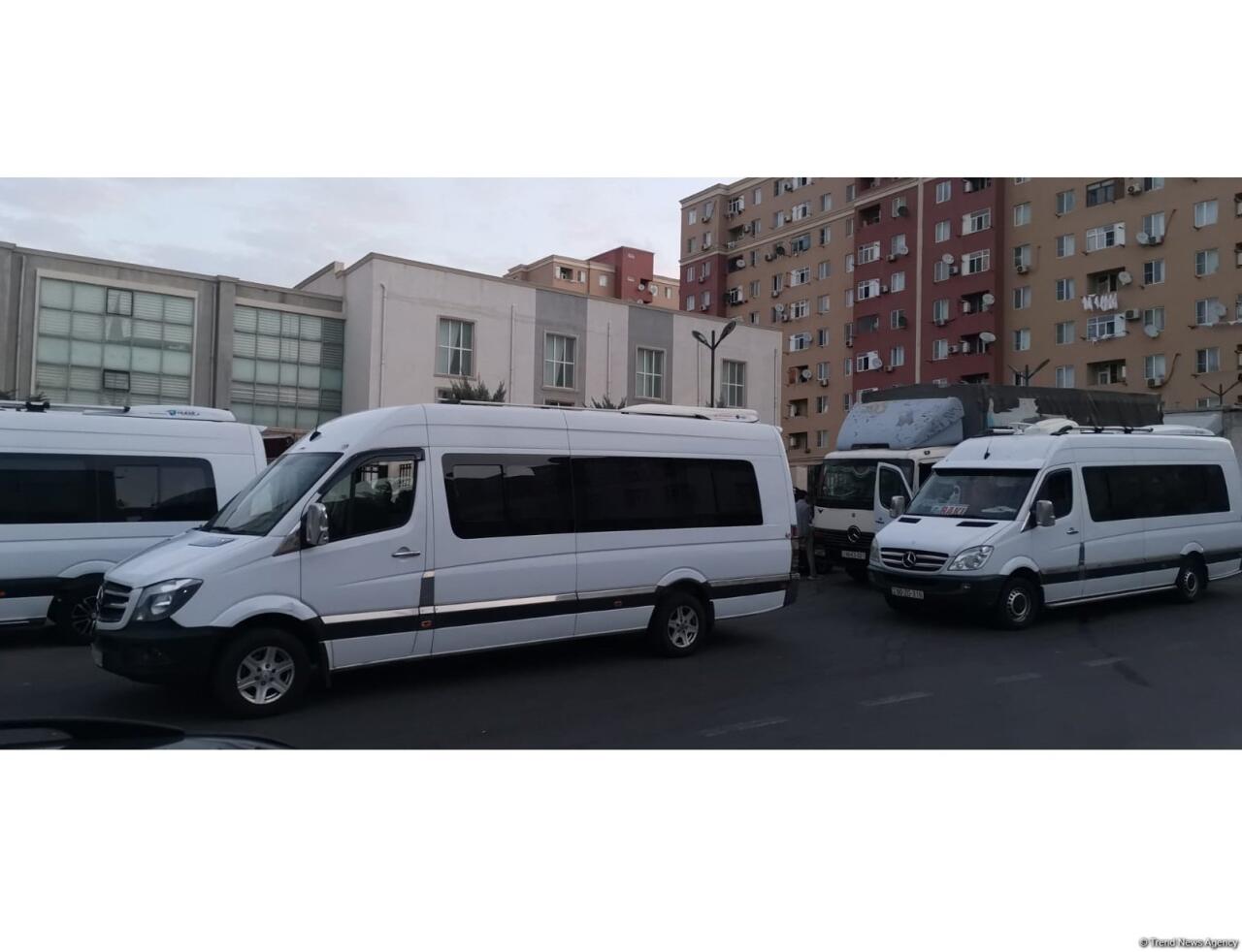 Cəbrayıl şəhərinə ilk köç karvanı yola salınıb - FOTOlar