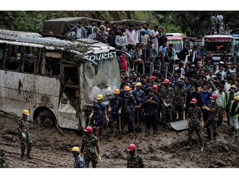 Nepalda daşqın nəticəsində ölənlərin sayı artıb