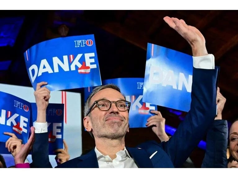 Avstriyada sağçılar İkinci Dünya Müharibəsindən sonra ilk qələbəsini qazandı