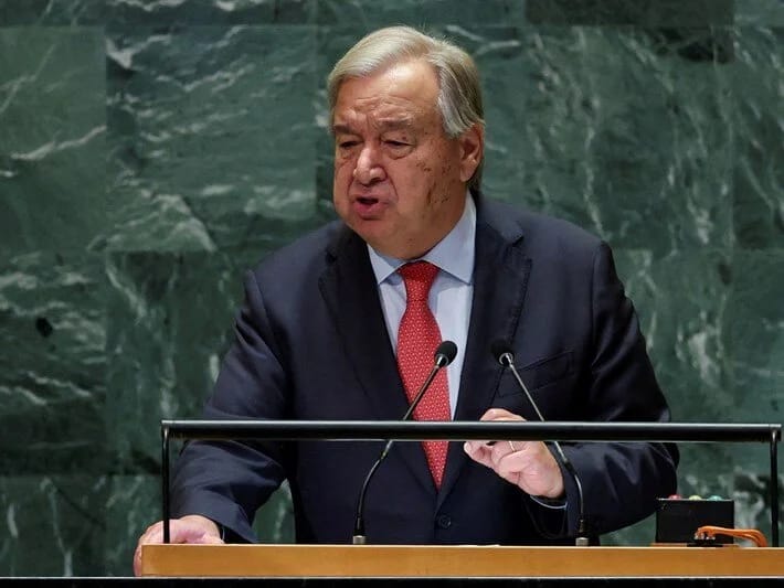 BMT-nin Baş Katibi Quterreş: Livanda hərtərəfli müharibənin dağıdıcı nəticələri olacaq 