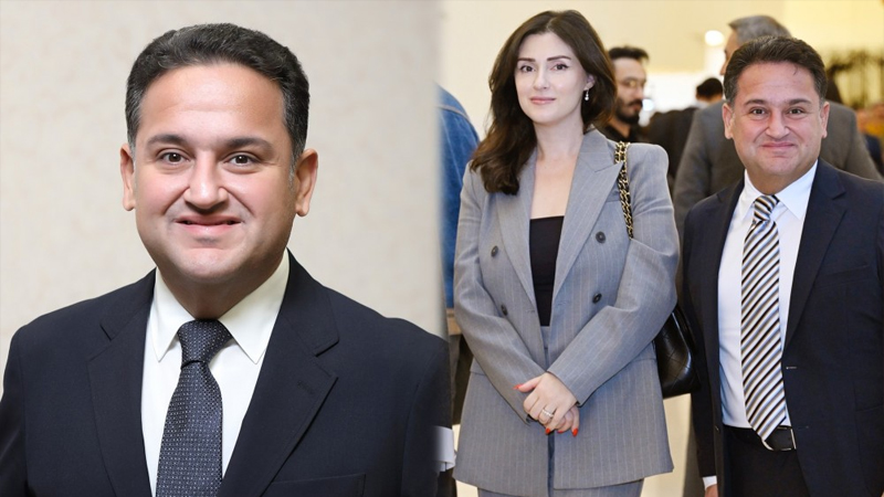 Murad Dadaşov həyat yoldaşı ilə (FOTO)