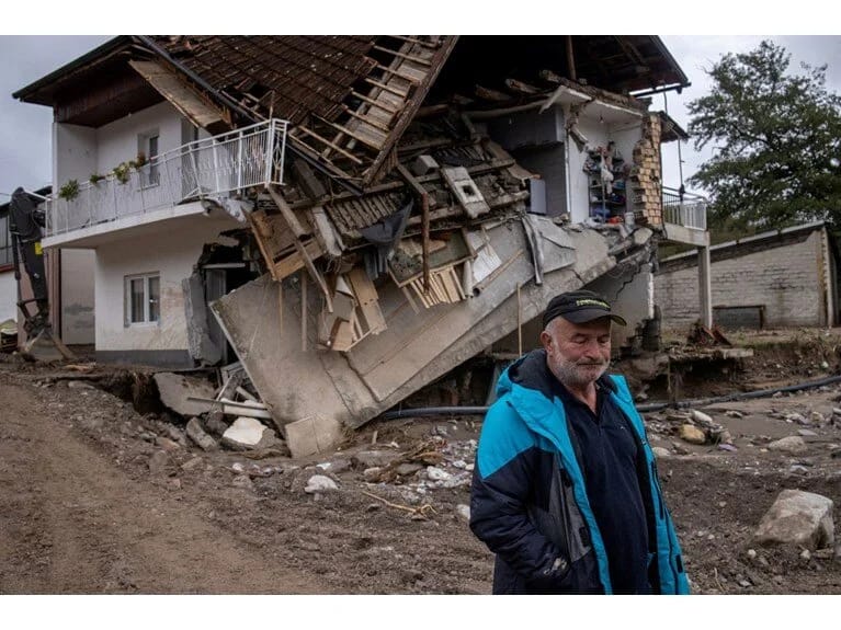 Bosniya və Herseqovinada daşqın: Bir günlük matəm elan edildi 