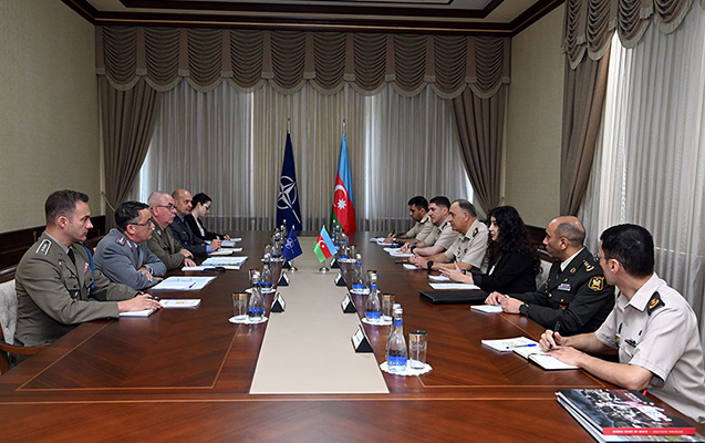 Kərim Vəliyev NATO nümayəndə heyəti ilə görüşdü - Video