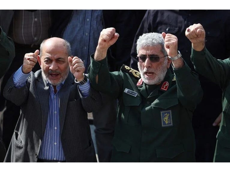 İtkin düşən iranlı komandir üzə çıxdı! İsmayıl Kaani göz yaşlarını saxlaya bilməyib