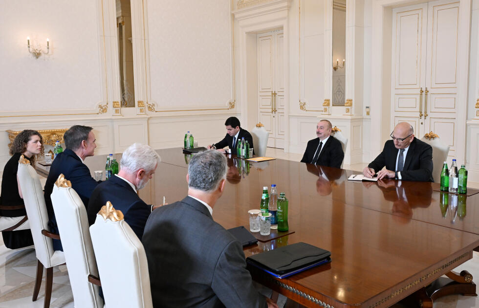 İlham Əliyev ABŞ Prezidentinin xüsusi köməkçisini qəbul edib - YENİLƏNİB