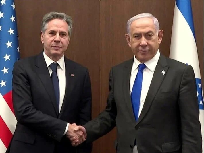 Blinken və Netanyahu görüşüb: İsrail silah istəyir, ABŞ atəşkəs istəyir