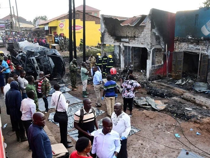 Uqandada tanker qəzası: 11 nəfər öldü