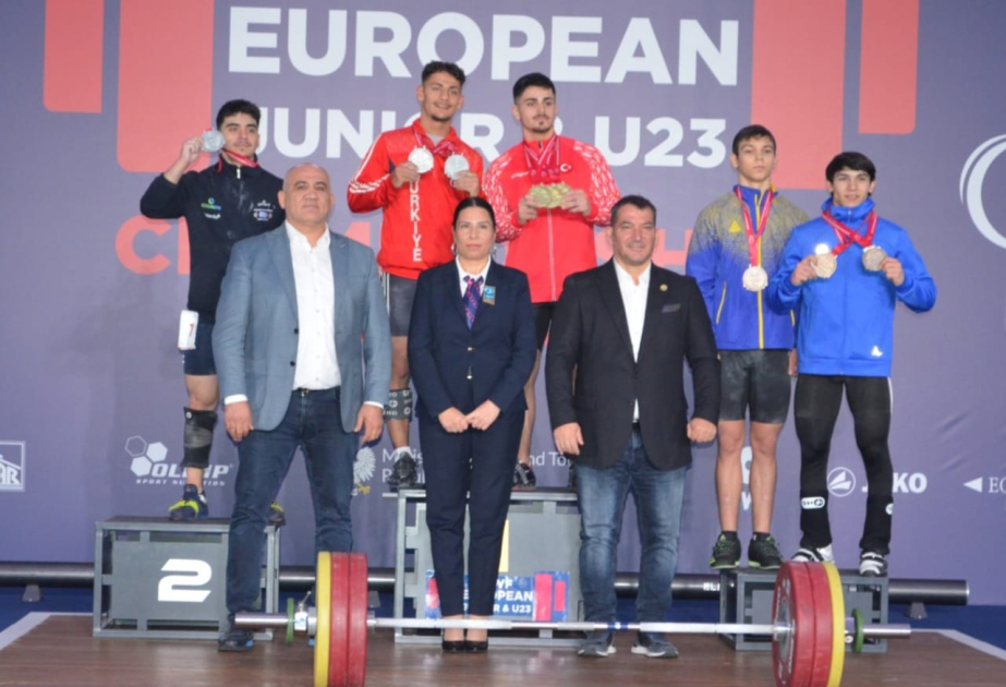 Azərbaycan ağırlıqqaldırma üzrə Avropa birinciliyində ilk medalını qazanıb