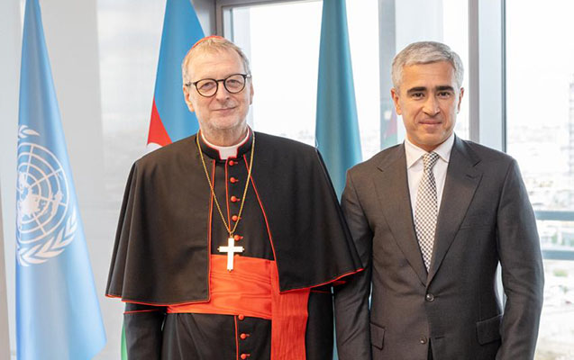 Anar Ələkbərov Klaudio Qucerotti ilə görüşdü - Foto