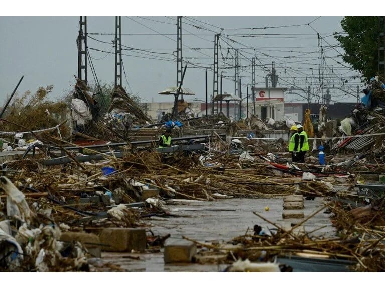 İspaniyada daşqının zərəri: 650 min ton kənd təsərrüfatı məhsulları məhv edilib