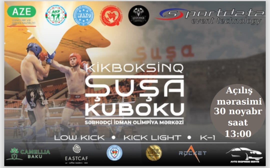 İlk dəfə kikboksinq üzrə “Şuşa Kuboku 2024” idman yarışı təşkil olunacaq