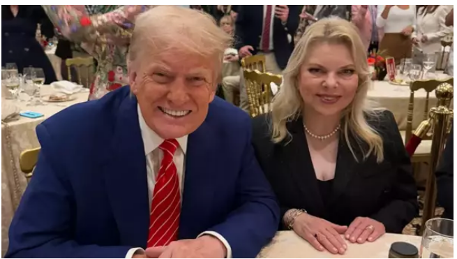 Netanyahunun həyat yoldaşı Trampla görüşdü - Əsirlərin azad edilməsi müzakirə edilib