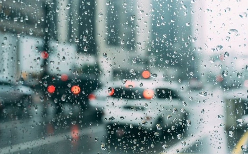 Sabah arabir yağış yağacaq - Şənbə gününün HAVASI