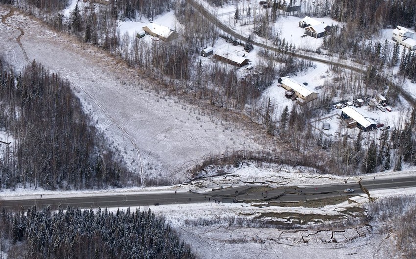 Alyaska sahilində güclü zəlzələ olub