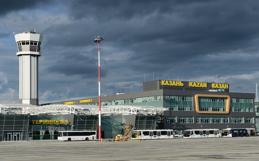 Kazan aeroportunda məhdudiyyətlər səbəbindən reyslər təxirə salınıb