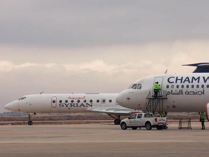 Dəməşq hava limanında beynəlxalq uçuşlar başlayıb