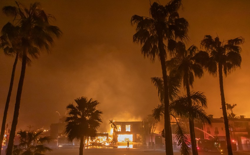 ABŞ prezidenti Kaliforniya ştatında böyük fəlakət rejimi elan edib