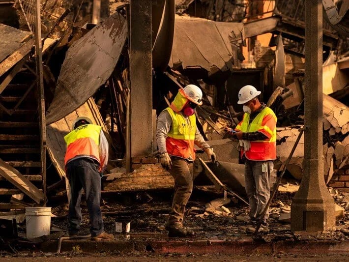 Yaponiyadan ABŞ-a 2 milyon dollarlıq yanğın yardımı