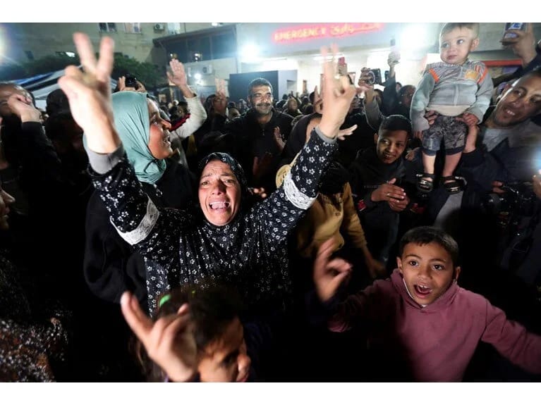İsrail və HƏMAS arasında razılaşma: Qəzzada sevinc nümayişləri