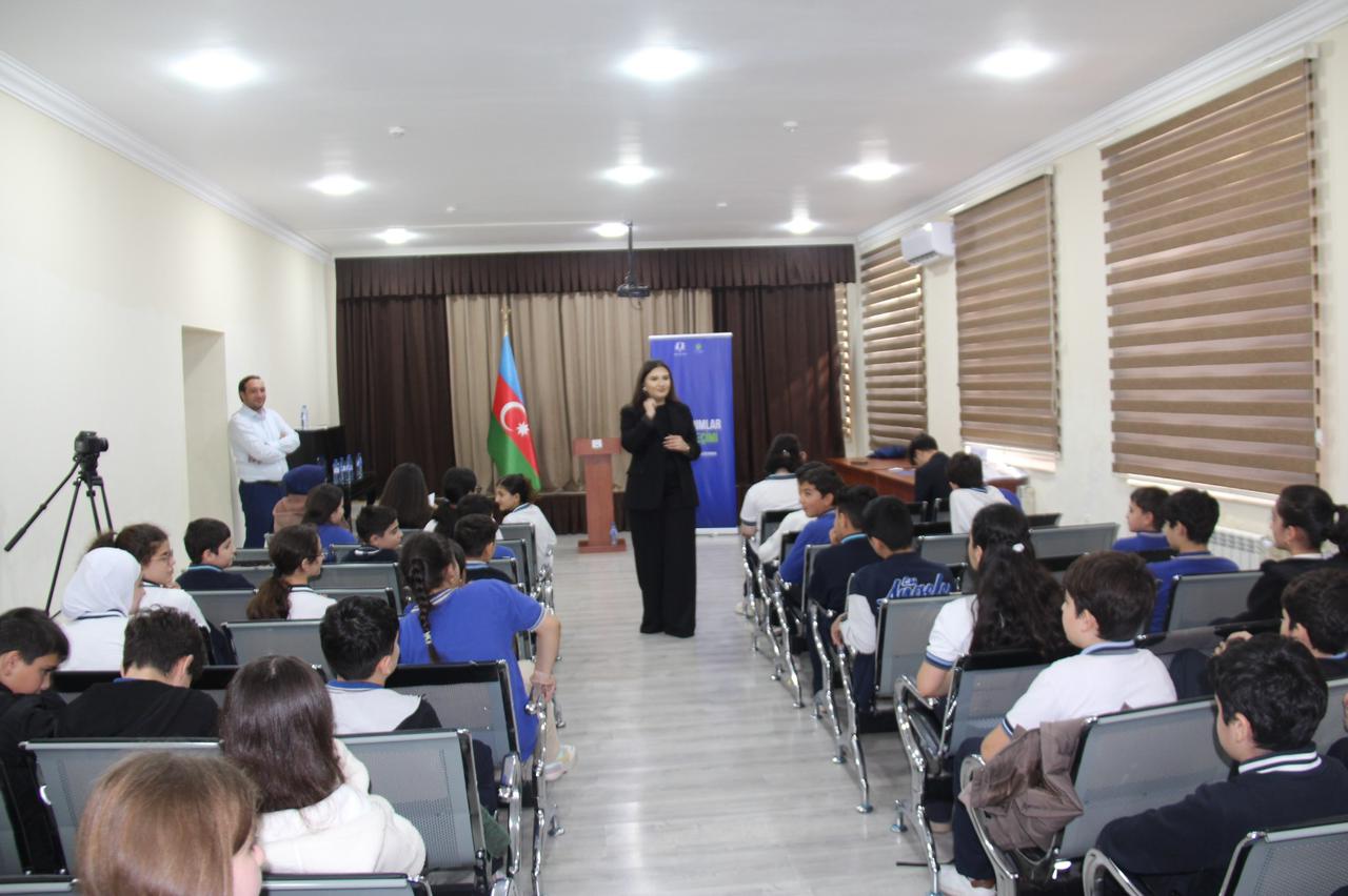 “Mənim ilk addımım” layihəsinin növbəti təlimi keçirildi – FOTOLAR