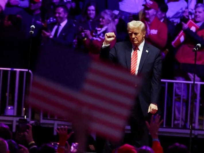 Tramp: Mən bütün böhranları sürətli və güc ilə həll edəcəyəm