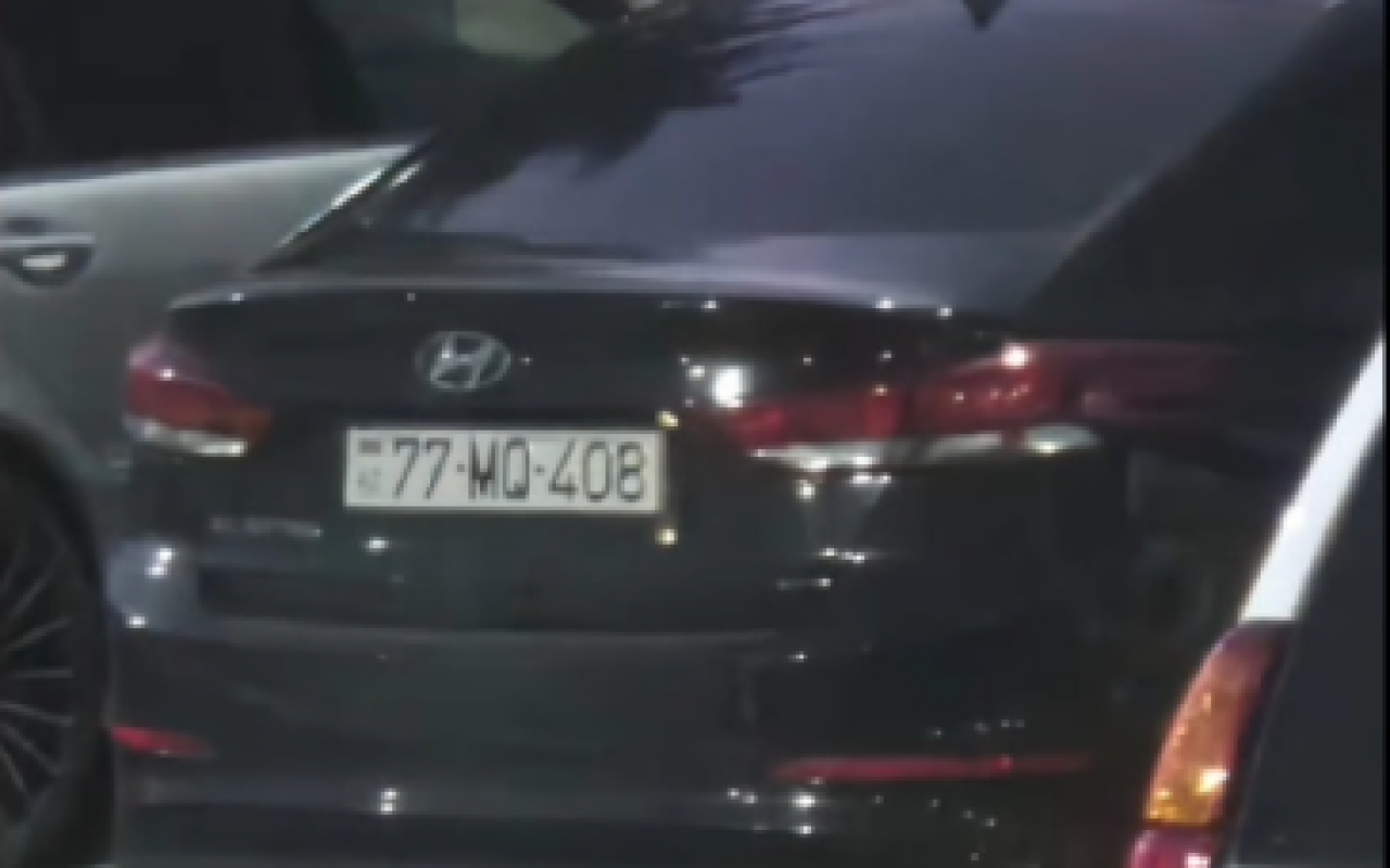 Narkotik çəkib maşın sürdü - Saxlanıldı - VİDEO