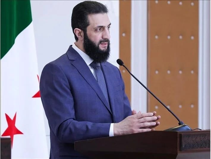 Əhməd Şara ilk dəfə xalqa müraciət edib