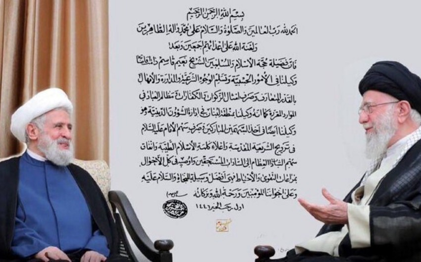 Xamənei Livan üzrə yeni nümayəndəsini təyin edib