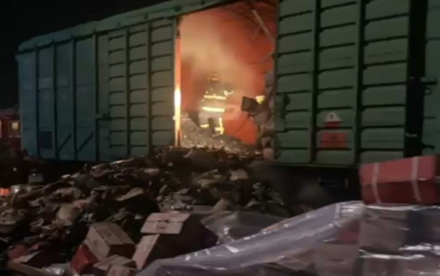 Yanğın olan vaqon Rusiyadan göndərilib - RƏSMİ