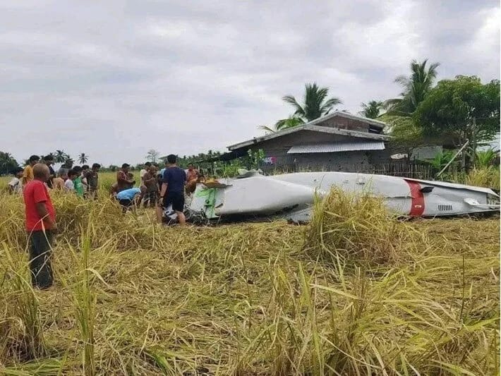 Filippində kiçik təyyarə qəzaya uğrayıb: 4 nəfər ölüb