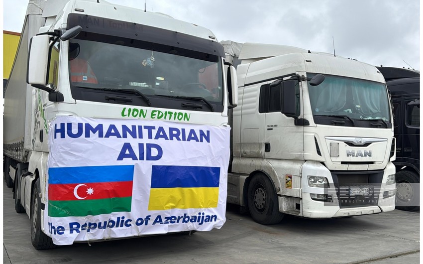 Azərbaycandan Ukraynaya növbəti humanitar yardım yola salındı