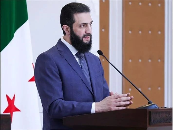 Suriya prezidenti Şara Trampın Qəzza planına reaksiya verib