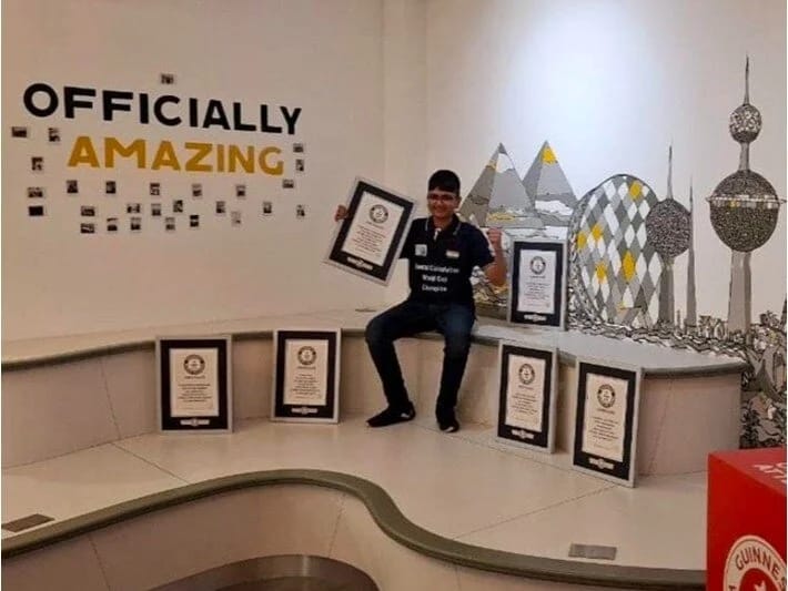 14 yaşlı “kalkulyator” bir gündə 6 dünya rekordu qırıb