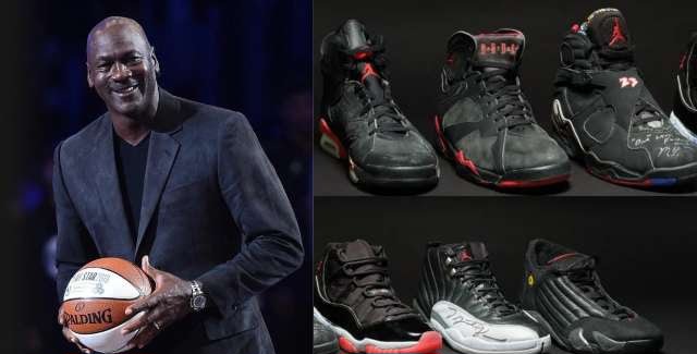 Maykl Cordanın ayaqqabıları hərracda satıldı