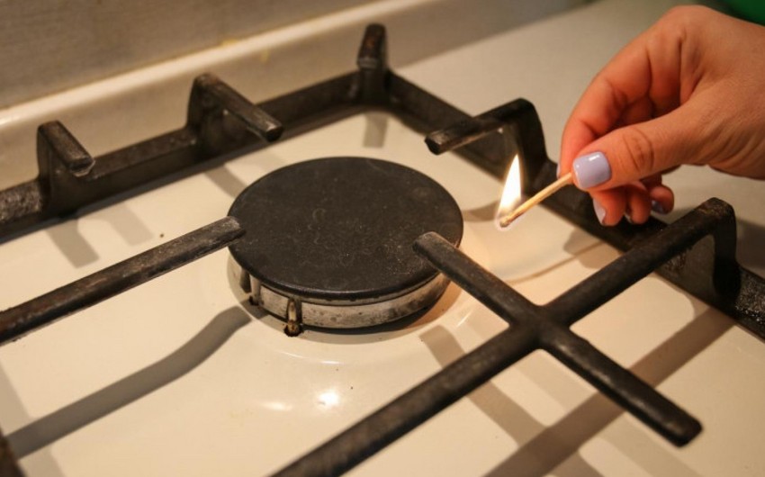 Yevlax şəhərində qazın verilişində fasilə yaranıb