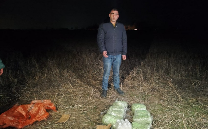 İrandan Azərbaycana 22 kiloqram narkotik vasitənin keçirilməsinin qarşısı alınıb