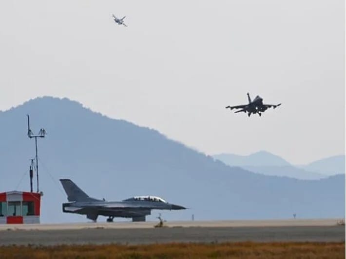 Cənubi Koreyada təlimdə səhv: Sursat yaşayış məntəqəsinə düşdü