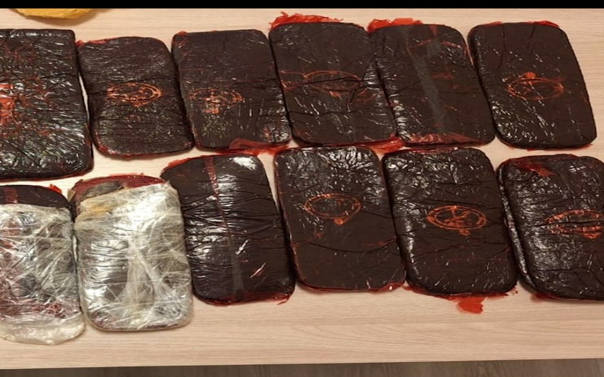 İran vətəndaşı tərəfindən kuryerliyə cəlb olunmaqda şübhəli bilinən şəxsdən 4 kiloqram marixuana aşkarlanıb