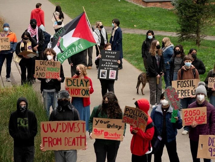 Kolumbiya Universiteti nümayişlərdə iştirak edən tələbələri qovdu
