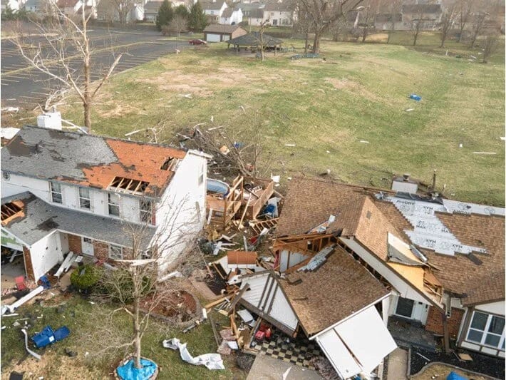ABŞ-ı tornado vurdu: Ölənlərin sayı 36-ya yüksəldi