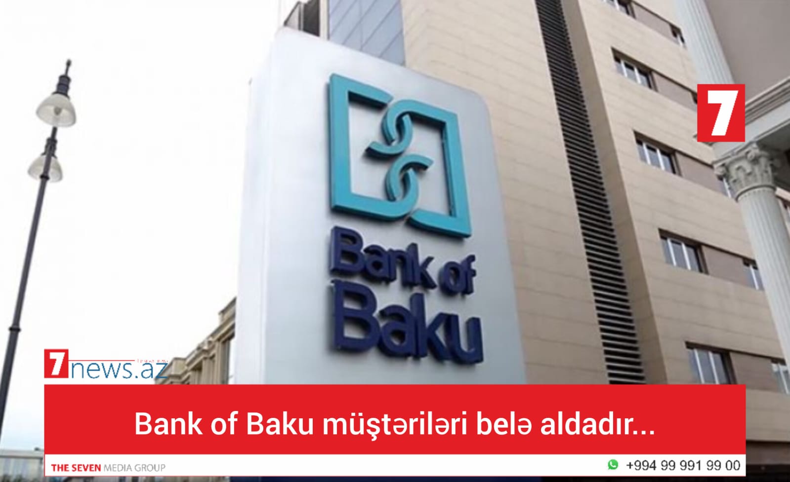 “Bank of Baku” müştəriləri belə aldadır....