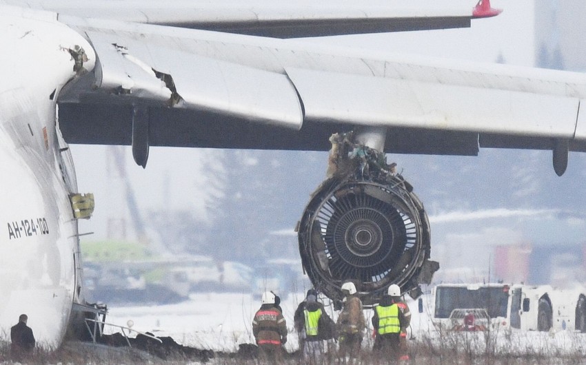 Minvodı hava limanında təyyarə alışıb