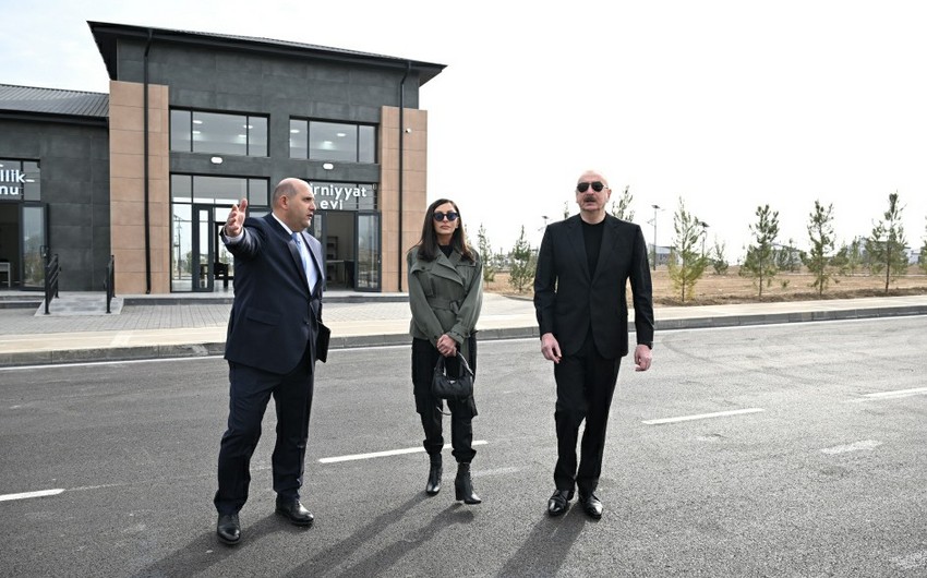 İlham Əliyev: Ağdam şəhəri və rayonun bütün kəndləri mənfur düşmən tərəfindən tamamilə dağıdılmışdı