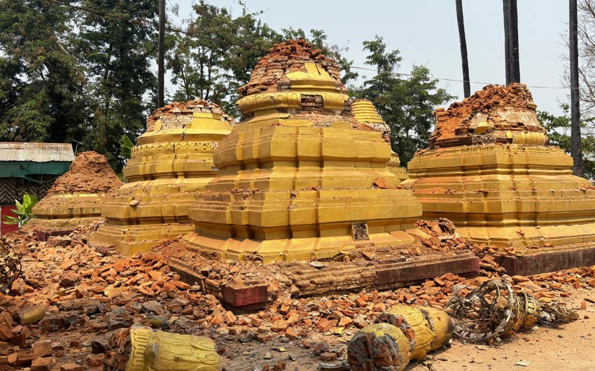 Myanmada daha bir zəlzələ olub