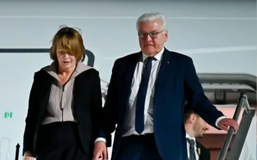 İrəvanda Almaniya Prezidentinin qarşılanma mərasimi keçirilir