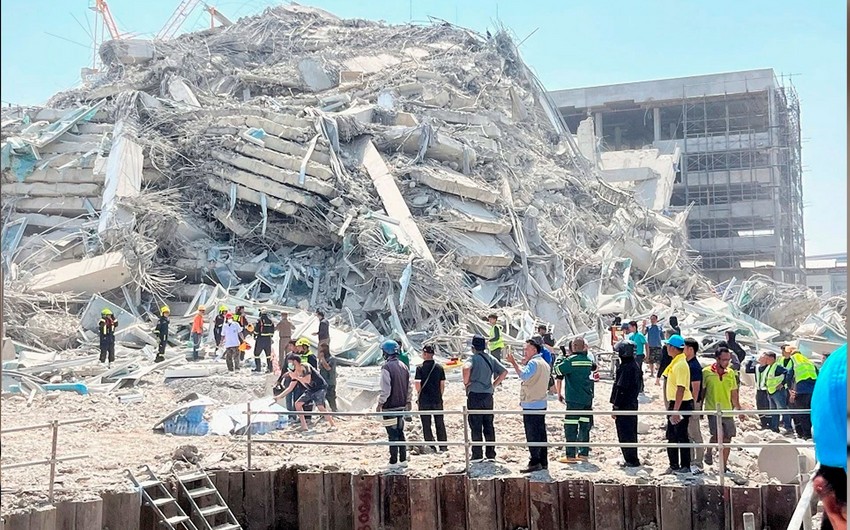 Tailandda paytaxtda göydələnin uçmasının səbəbləri araşdırılır