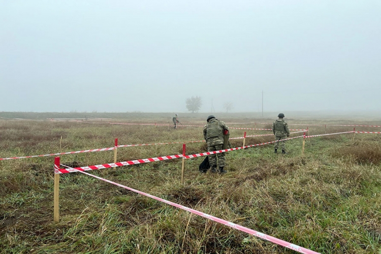 Mart ayında 4 500 hektardan çox ərazi minalardan təmizlənib