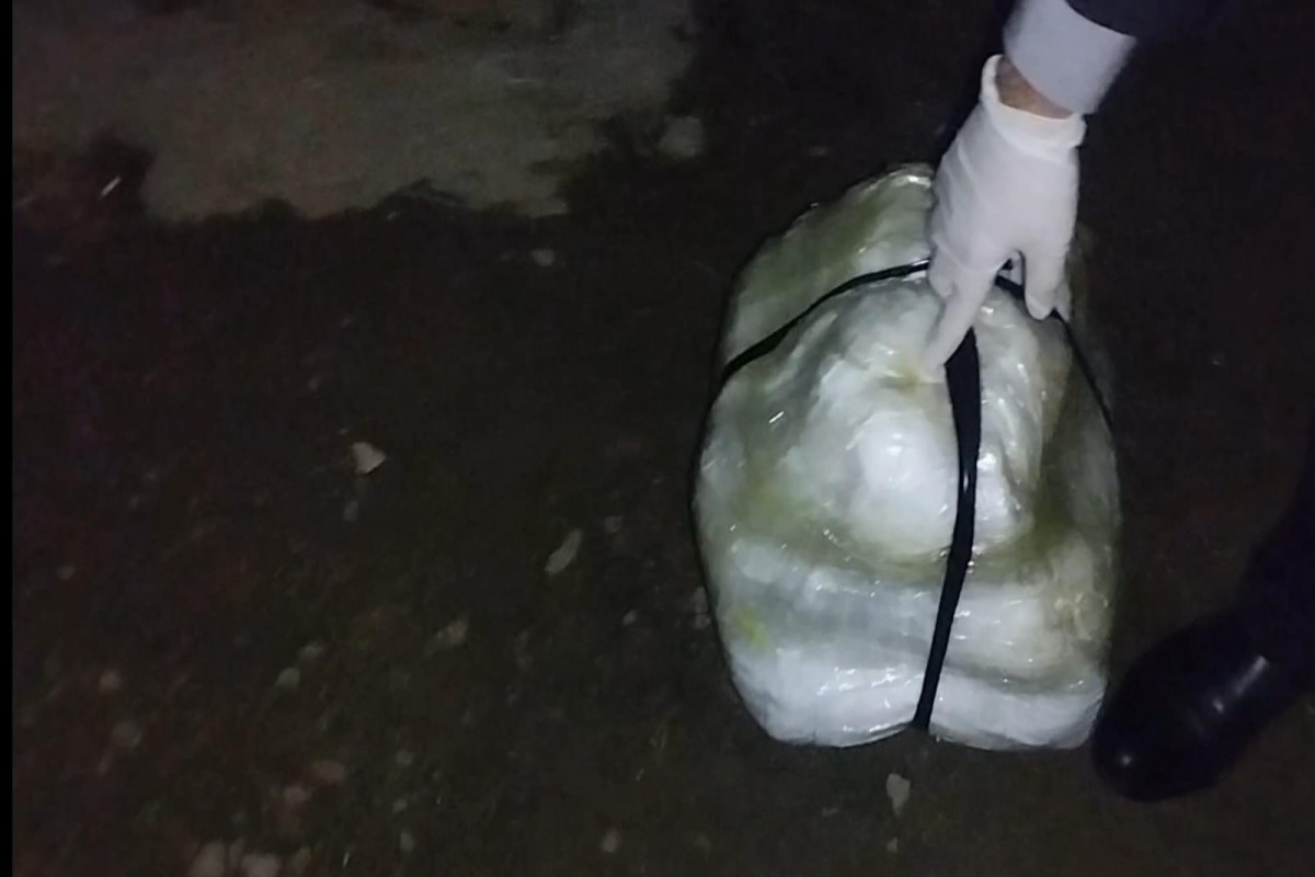 Astaraya PUA ilə keçirilən narkotik aşkarlanıb, bir nəfər tutulub - FOTO