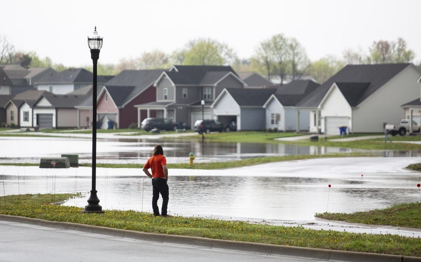 ABŞ-nin mərkəzində daşqınlar nəticəsində 16 nəfər ölüb