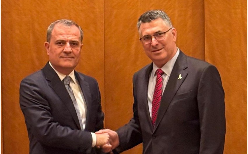 Bayramov və Saar BƏƏ-də ikitərəfli əlaqələrin inkişafını və Cənubi Qafqazda sülh prosesini müzakirə ediblər